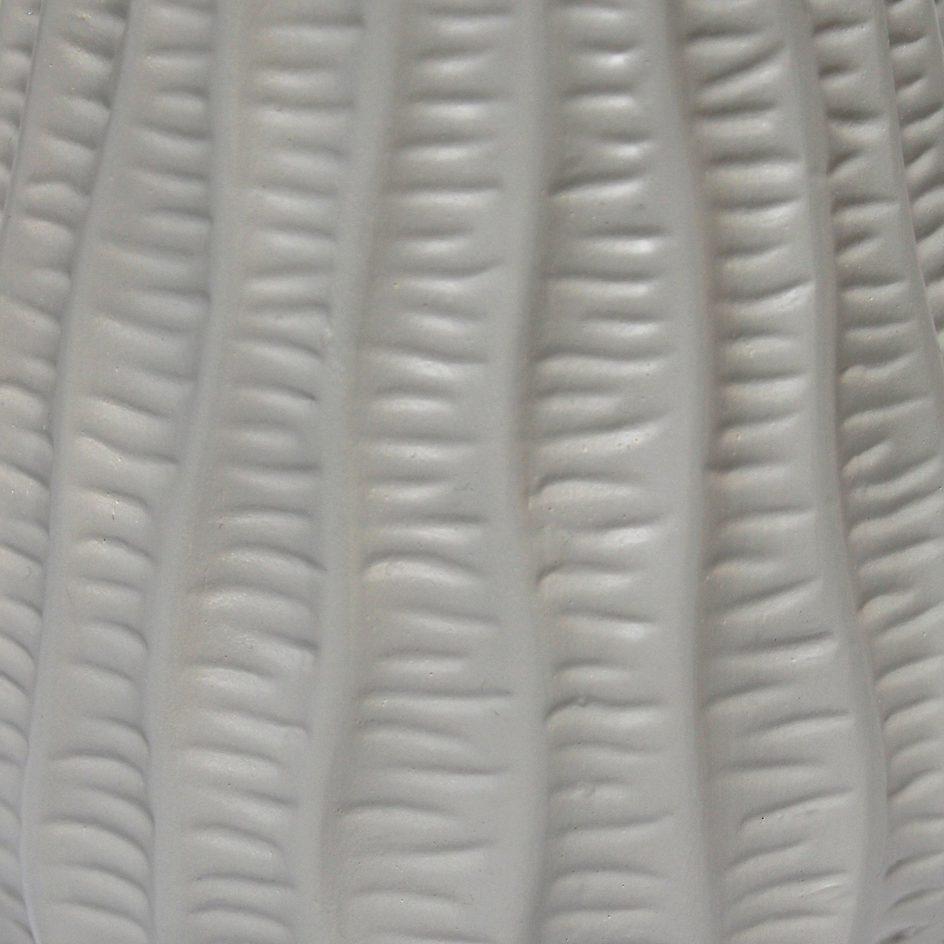 All The Rages Simple Designs Gray 11" Ceramic Texture Pastel Table Lamp With Matching Fabric Shade