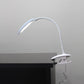 All The Rages Simple Designs Gray Flexi LED Rounded Clip Table Lamp