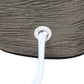 All The Rages Simple Designs Grayish Brown Bedrock Ceramic Table Lamp