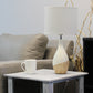 All The Rages Simple Designs Light Wood Strikers Basic Table Lamp
