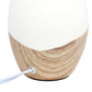 All The Rages Simple Designs Light Wood Strikers Basic Table Lamp