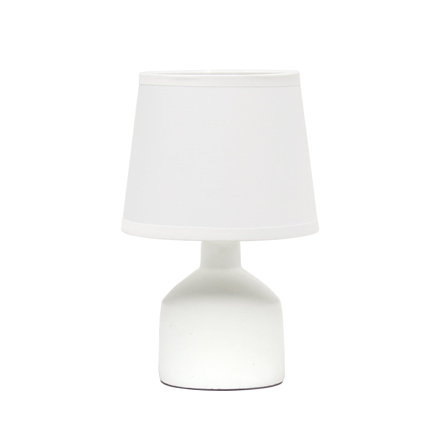 All The Rages Simple Designs Off-White Mini Bocksbeutal Concrete Table Lamp