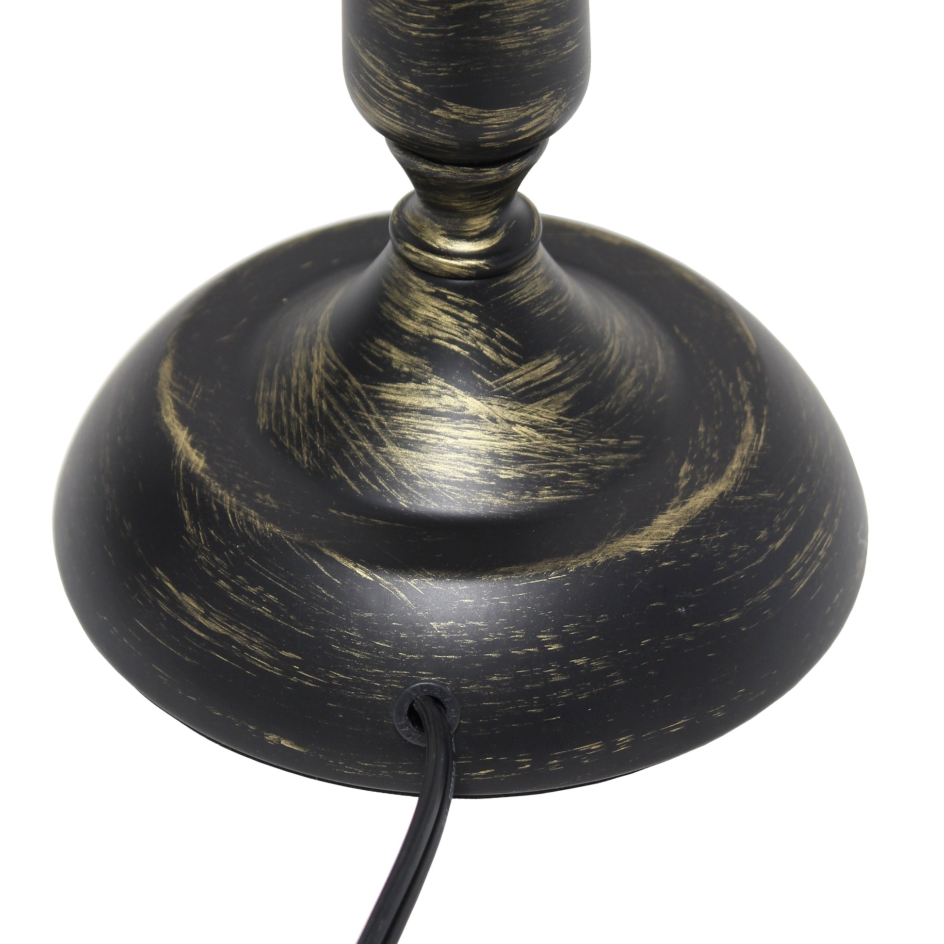 All The Rages Simple Designs Oil Rubbed Bronze Traditional Candlestick Table Lamp