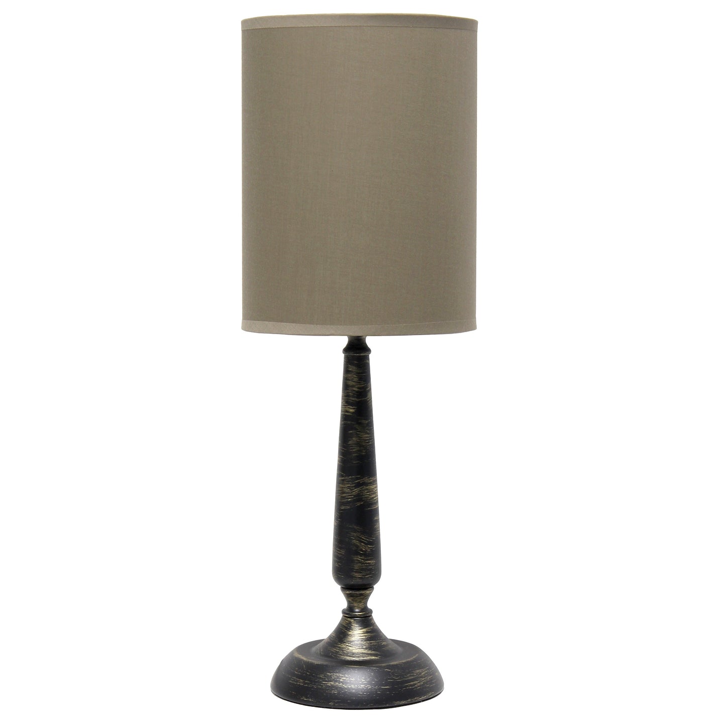 All The Rages Simple Designs Oil Rubbed Bronze Traditional Candlestick Table Lamp