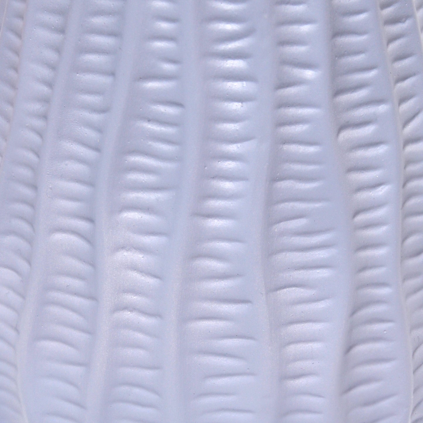 All The Rages Simple Designs Periwinkle 11" Ceramic Texture Pastel Table Lamp With Matching Fabric Shade