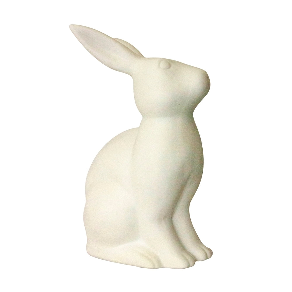 All The Rages Simple Designs Porcelain Bunny Rabbit Shaped Animal Light Table Lamp