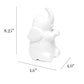 All The Rages Simple Designs Porcelain Elephant Shaped Table Lamp