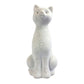 All The Rages Simple Designs Porcelain Kitty Cat Shaped Animal Light Table Lamp