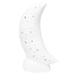 All The Rages Simple Designs Porcelain Moon Shaped Table Lamp