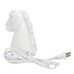 All The Rages Simple Designs Sparkling Pink & White Unicorn Table Lamp