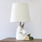 All The Rages Simple Designs Sparkling Rainbow & White Unicorn Table Lamp