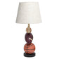 All The Rages Simple Designs SportsLite White 22" Tall Popular Sports Combo Basketball, Baseball, Football Polyresin Table Lamp With Light Beige Tapered Drum Fabric Shade