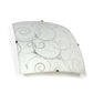 All The Rages Simple Designs Square Flushmount Ceiling Light With Scroll Swirl Design