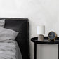 All The Rages Simple Designs Taupe 10" Webbed Waves Base Table Lamp With White Fabric Drum Shade