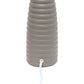 All The Rages Simple Designs Taupe Alsace Bottle Table Lamp