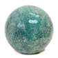 All The Rages Simple Designs Teal 1-Light Mosaic Stone Ball Table Lamp