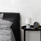 All The Rages Simple Designs White 10" Webbed Waves Base Table Lamp With White Fabric Drum Shade
