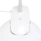 All The Rages Simple Designs White Flexi LED Rounded Clip Table Lamp