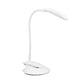 All The Rages Simple Designs White Flexi LED Rounded Clip Table Lamp