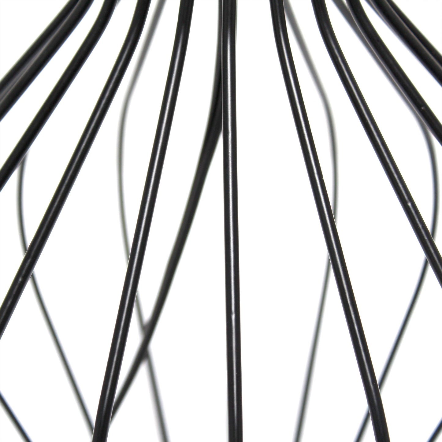 All The Rages Simple Designs White On Black Geometrically Wired Table Lamp