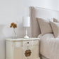 All The Rages Simple Designs White Traditional Candlestick Table Lamp