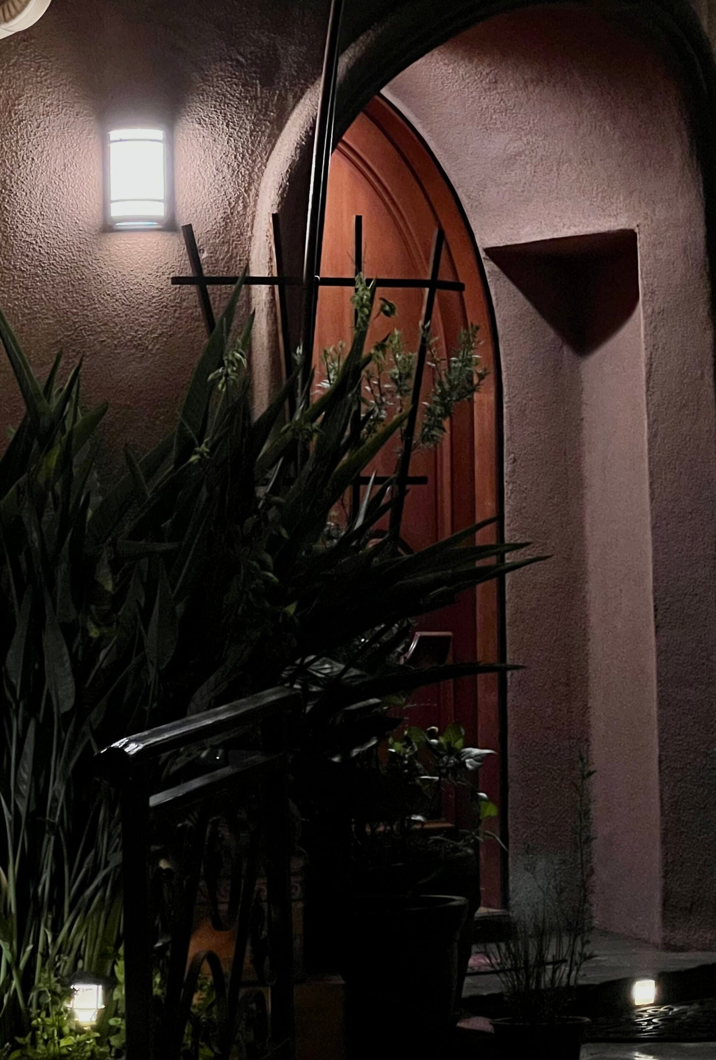 Amax Lighting 15W LED Half Cylinder Milky White Diffuser Brushed Nickel Wall Sconce