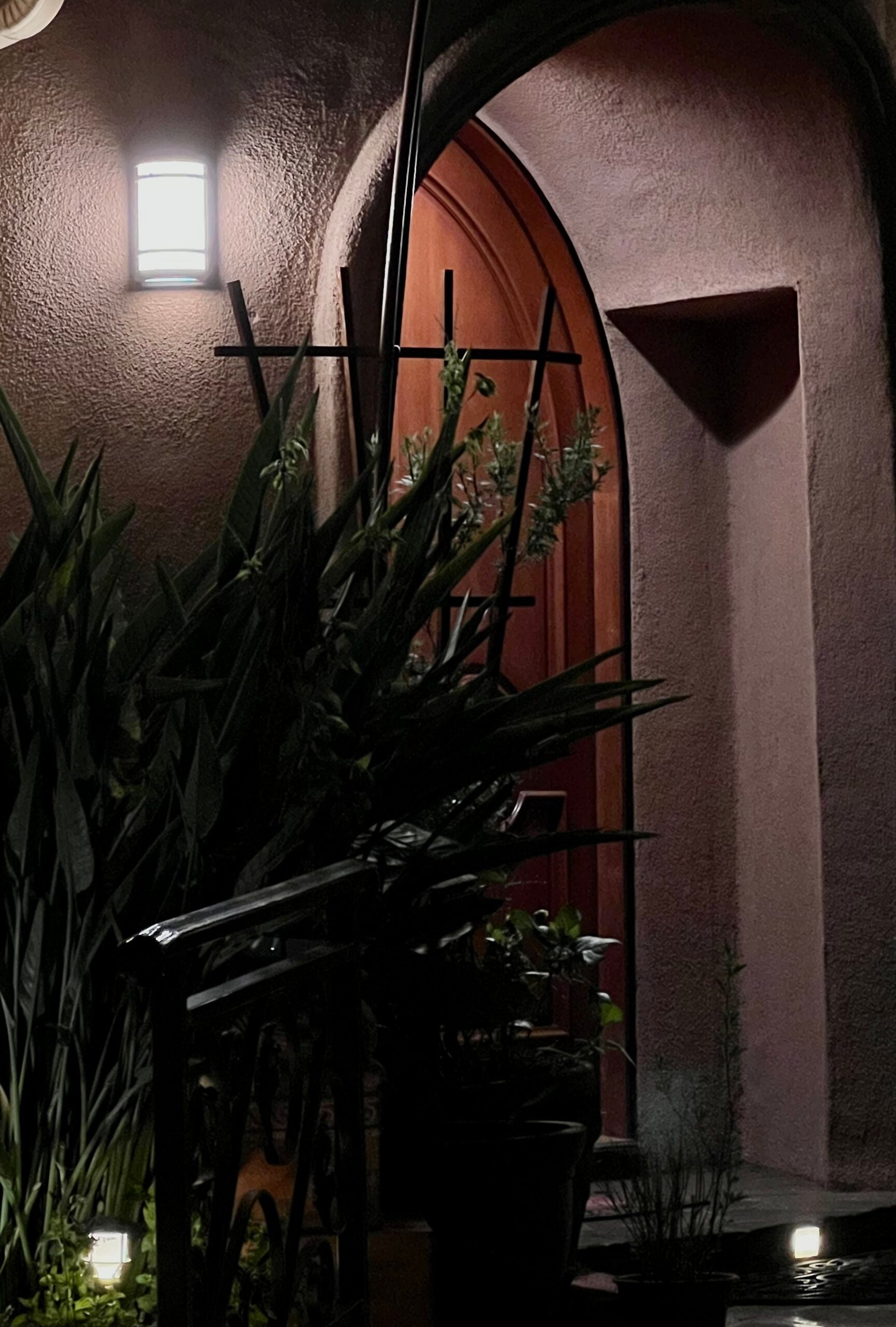 Amax Lighting 15W LED Half Cylinder Milky White Diffuser Brushed Nickel Wall Sconce