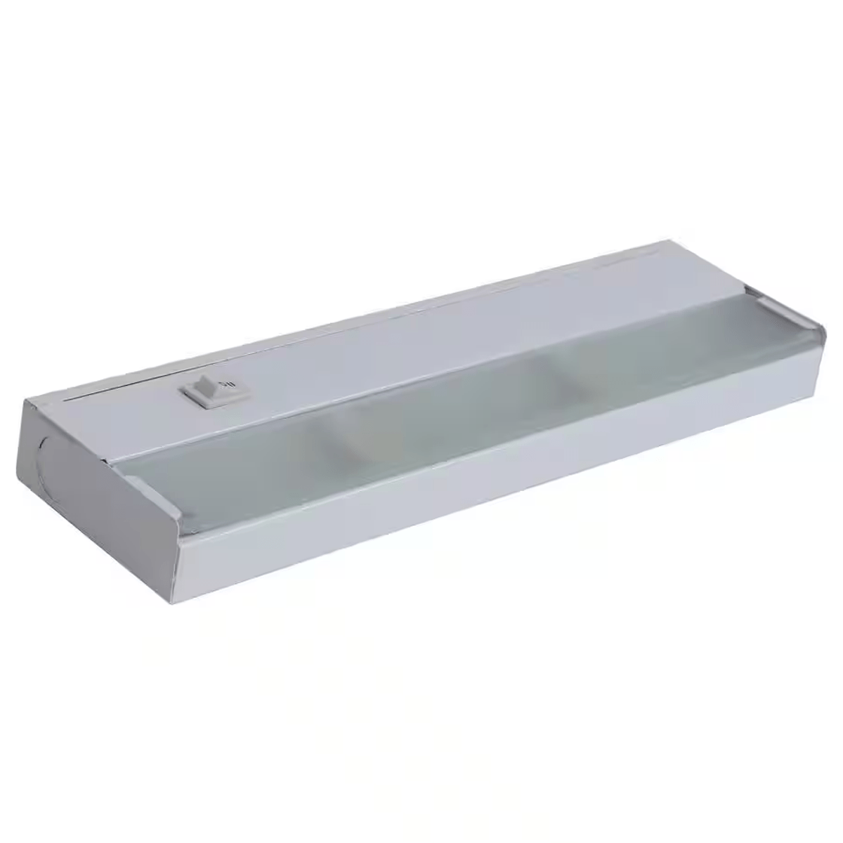Amax Lighting 21" 6W 3000K LED Metal Housing Frosted Glass Diffuser White Under Cabinet Lighting