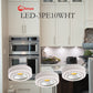 Amax Lighting 3-Light LED 12V Plastic Engine Touch Dimmer White Puck Light