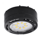 Amax Lighting 3-Light LED 12W 120V Dimmable Black Puck Light