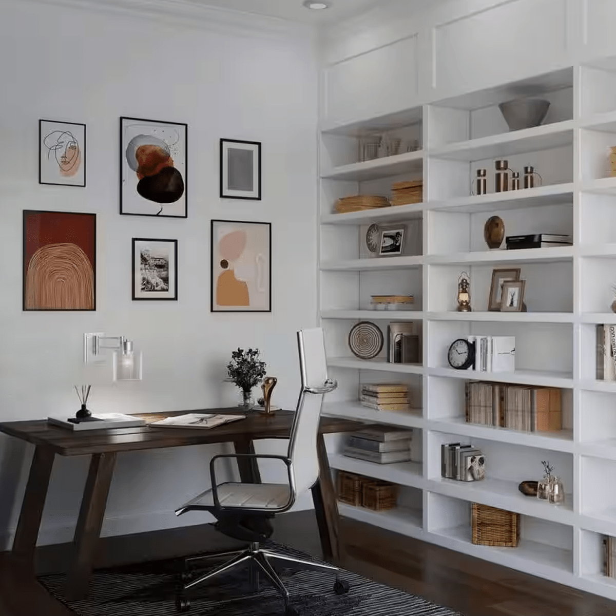 Amax Lighting 6" LED White Opal Diffuser Disc Light