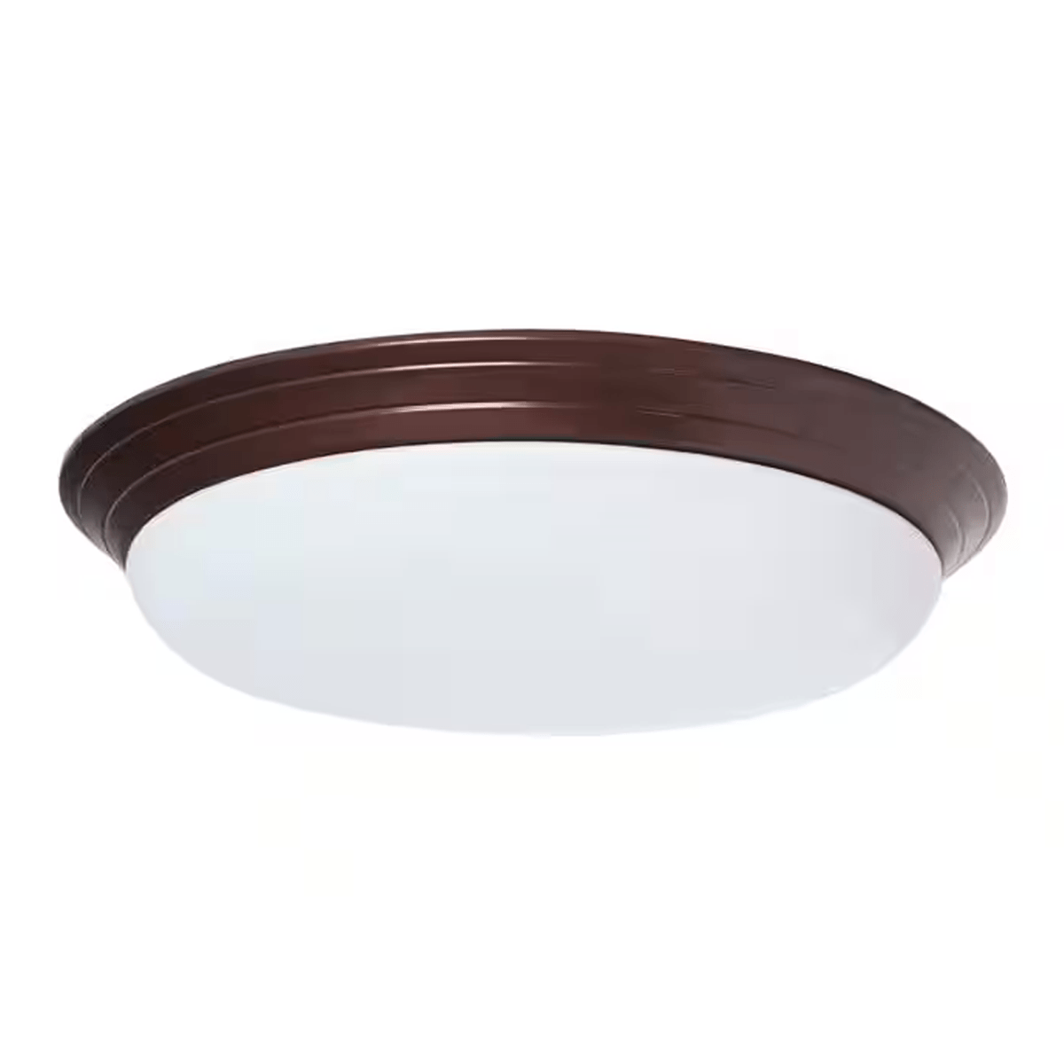 Amax Lighting LED-C001BZ 14" Classic Fixture Metal Housing Dimmable Bronze Flush Mount Lighting