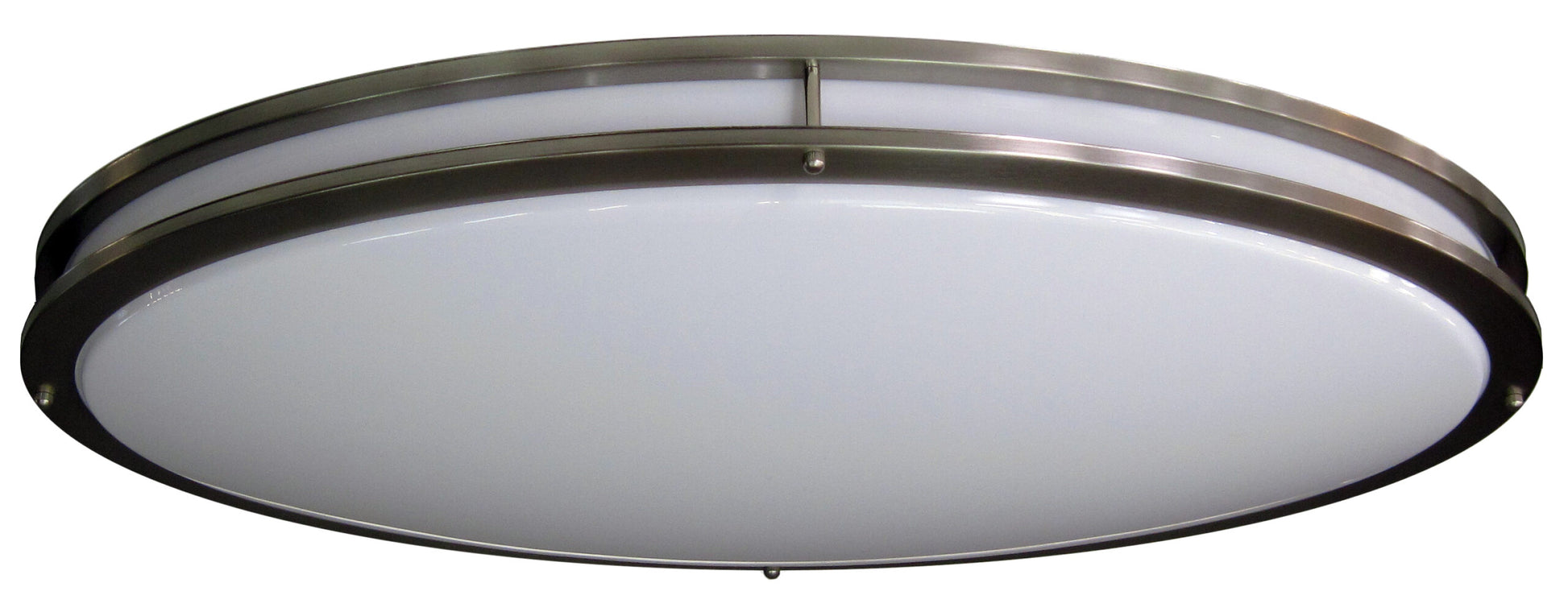 Amax Lighting LED-JR005L/NKL-W 32" 70W Dimmable Brush Nickel Flush Mount Lighting