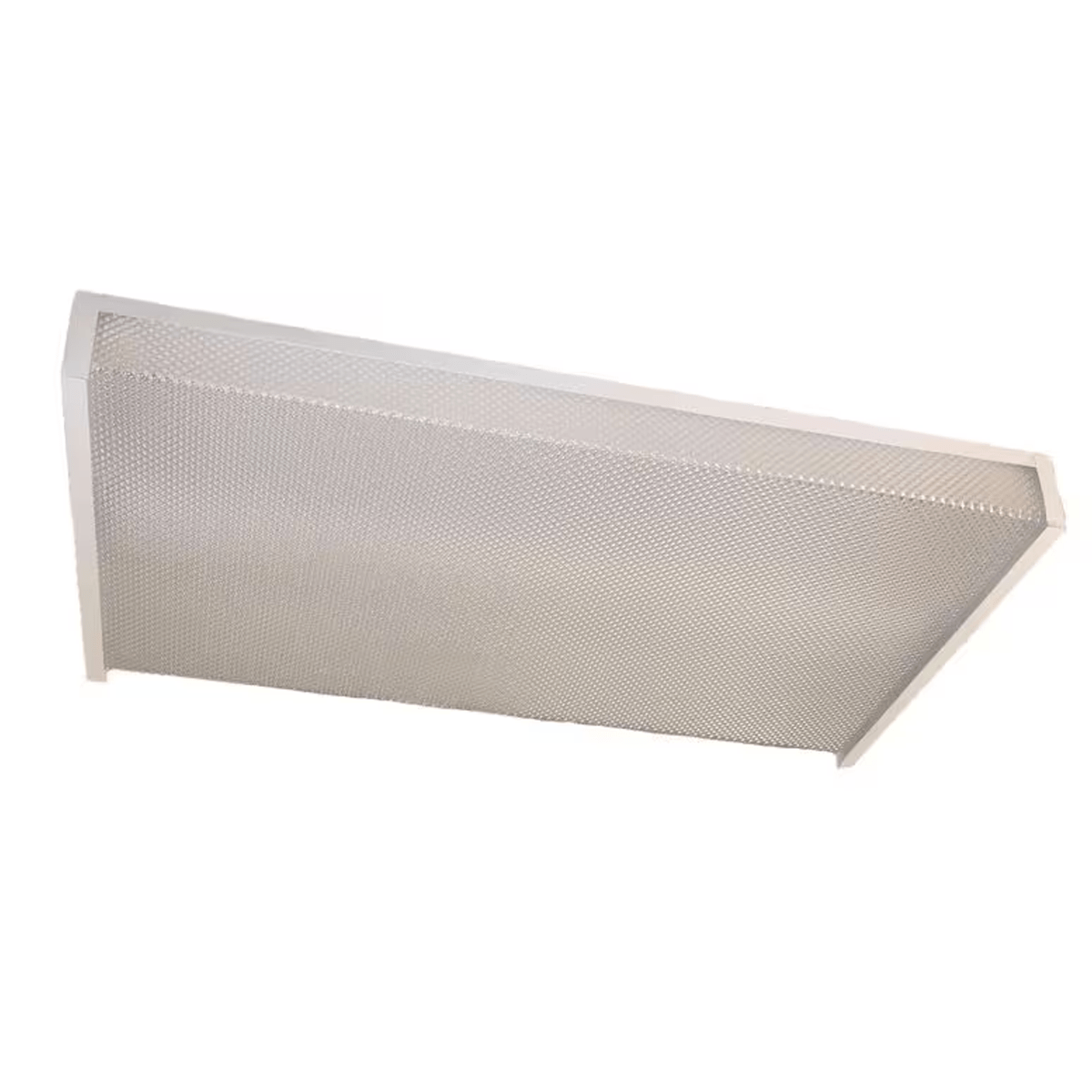 Amax Lighting RL-WA4AS 2' 4 Lamp Clear Lens White Fluorescent Wraparound Fixture