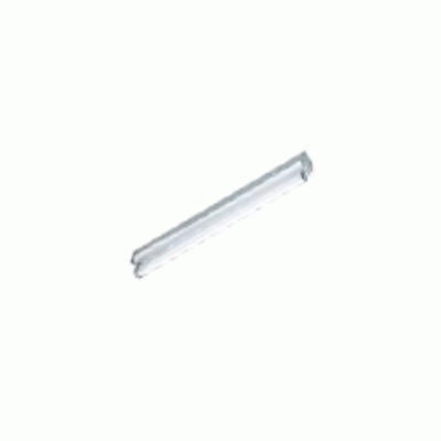 Amax Lighting S48S-120 4′ 1 Lamp White Fluorescent Strip Light