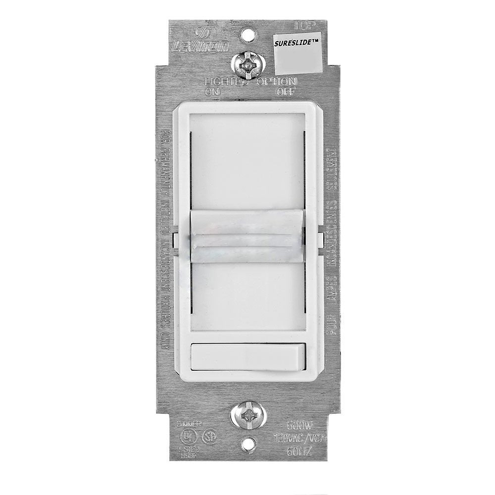 American Imaginations AI-36806 120V Rectangle Wall-Mount Slide Dimmer