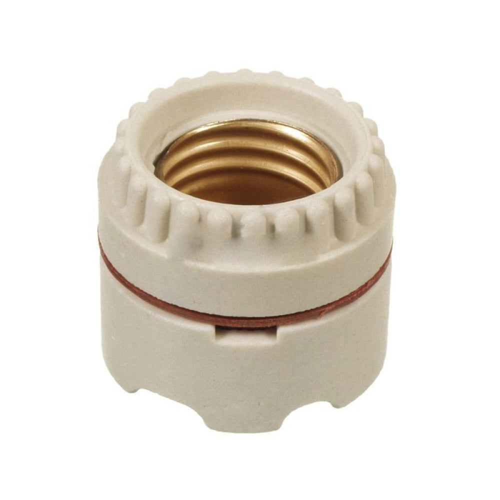 American Imaginations AI-37022 250V Round Ivory Bulb Holder