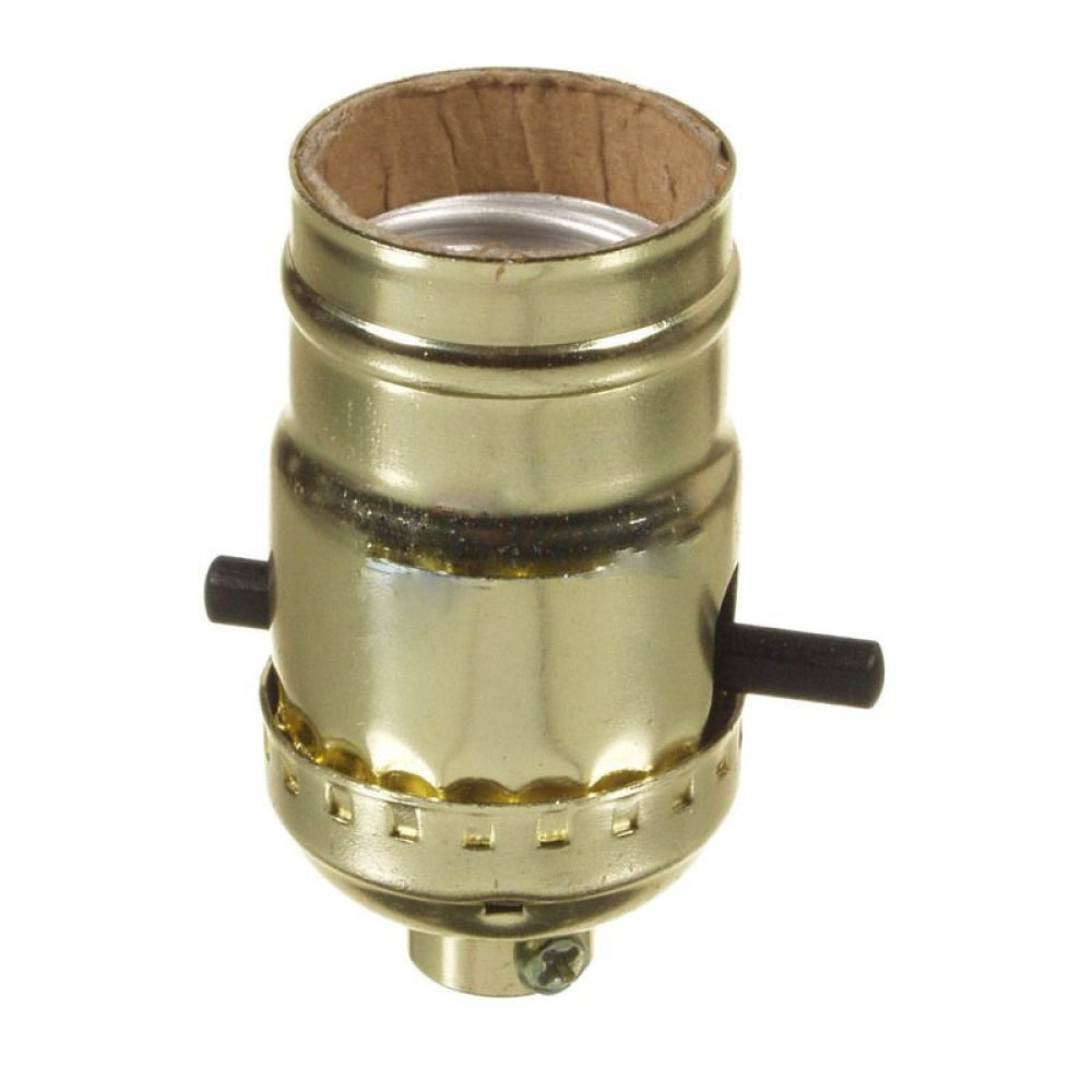 American Imaginations AI-37039 250V Cylindrical Brass Bulb Holder