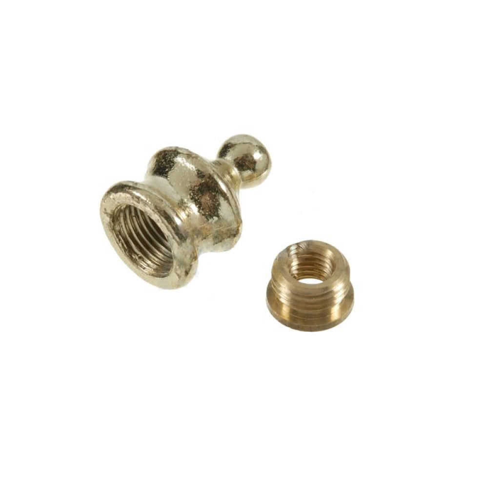 American Imaginations AI-37459 Unique Brass Finial with Reducer