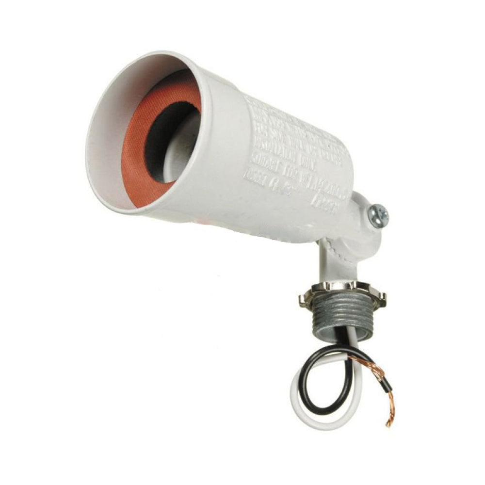American Imaginations AI-37501 120V Cylindrical White Bulb Holder