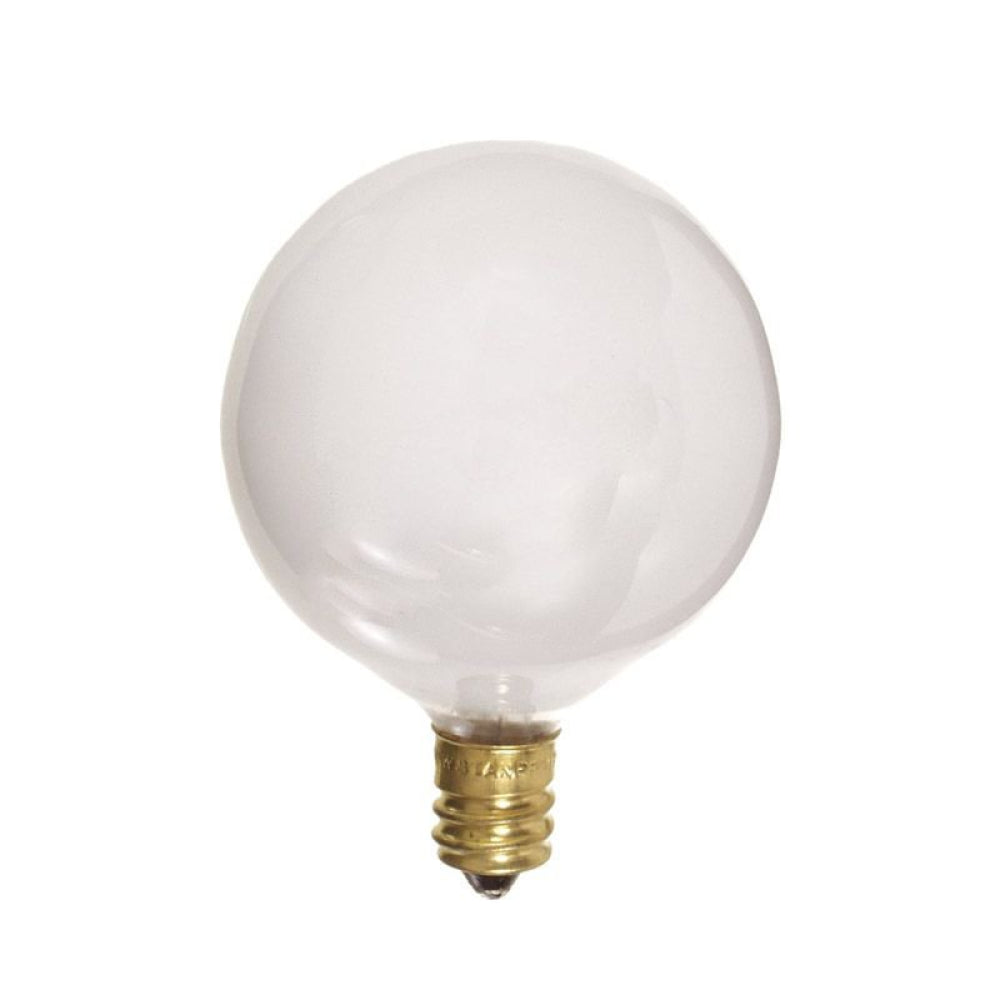 American Imaginations AI-37527 120V Round White Light Bulb