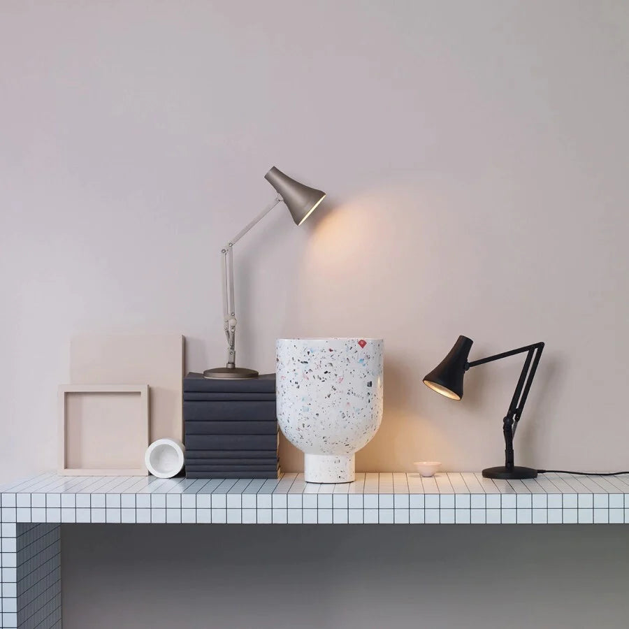 Anglepoise 90 Mini Mini Warm Silver Table Lamp