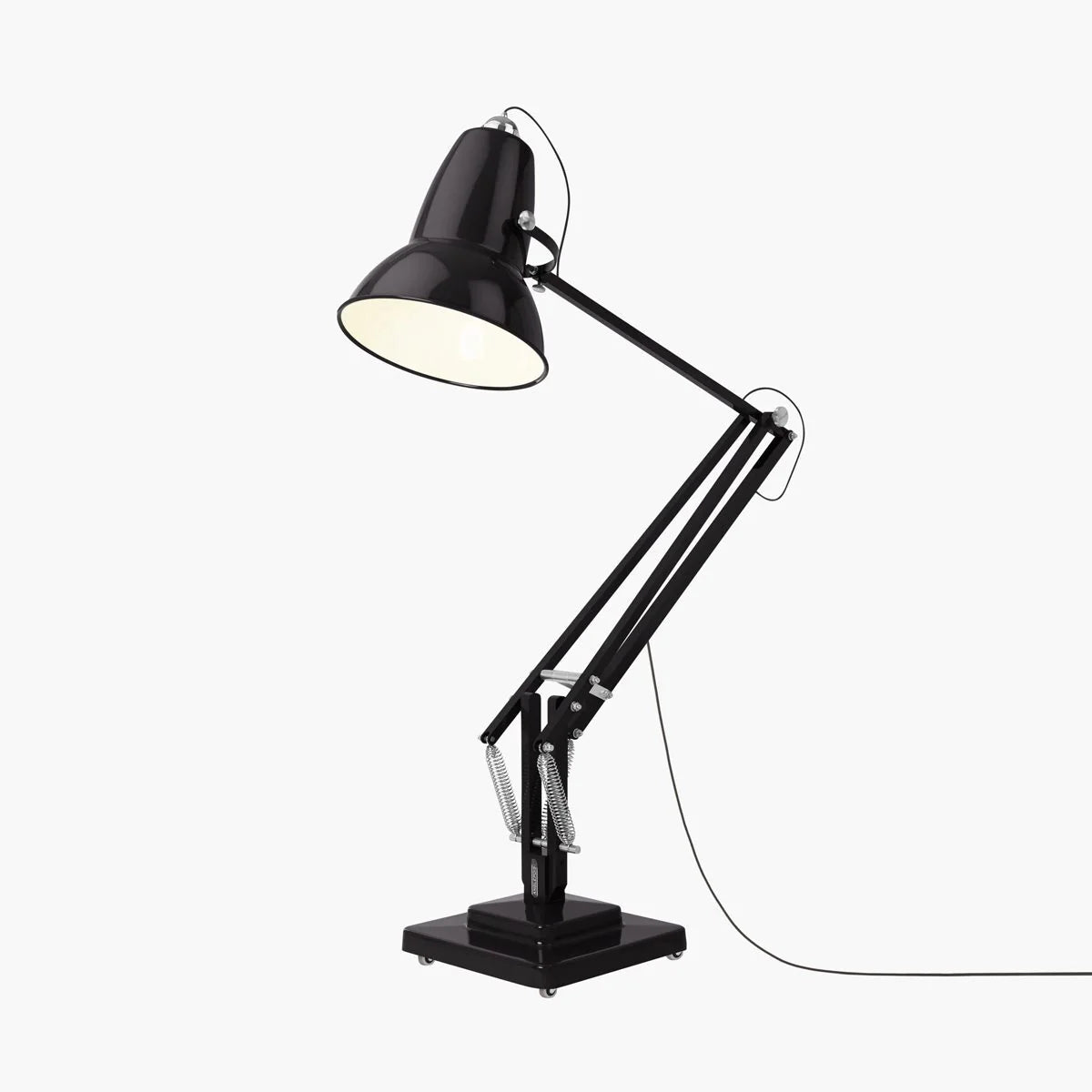 Anglepoise Original 1227 Giant Jet Black Satin Floor Lamp