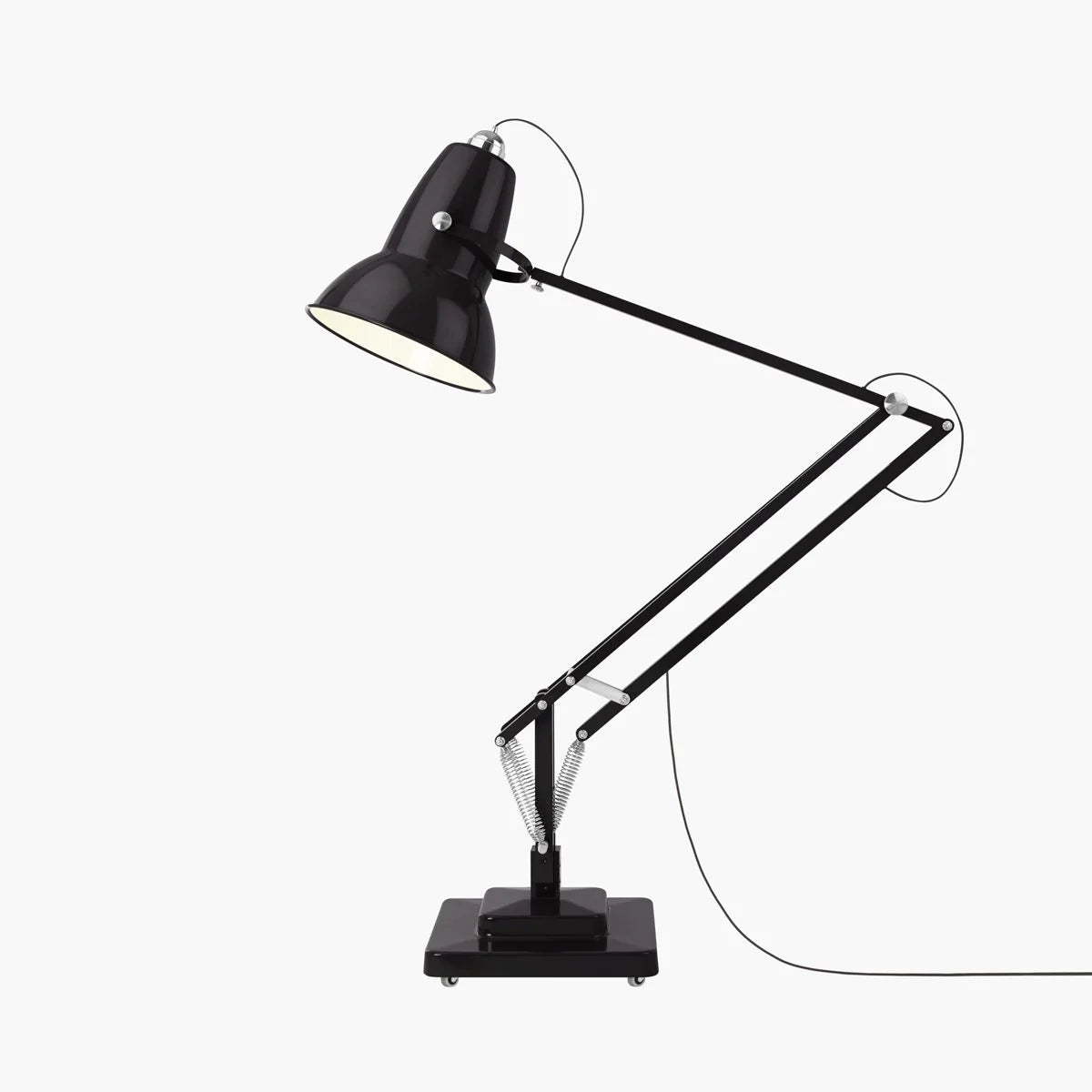 Anglepoise Original 1227 Giant Jet Black Satin Floor Lamp
