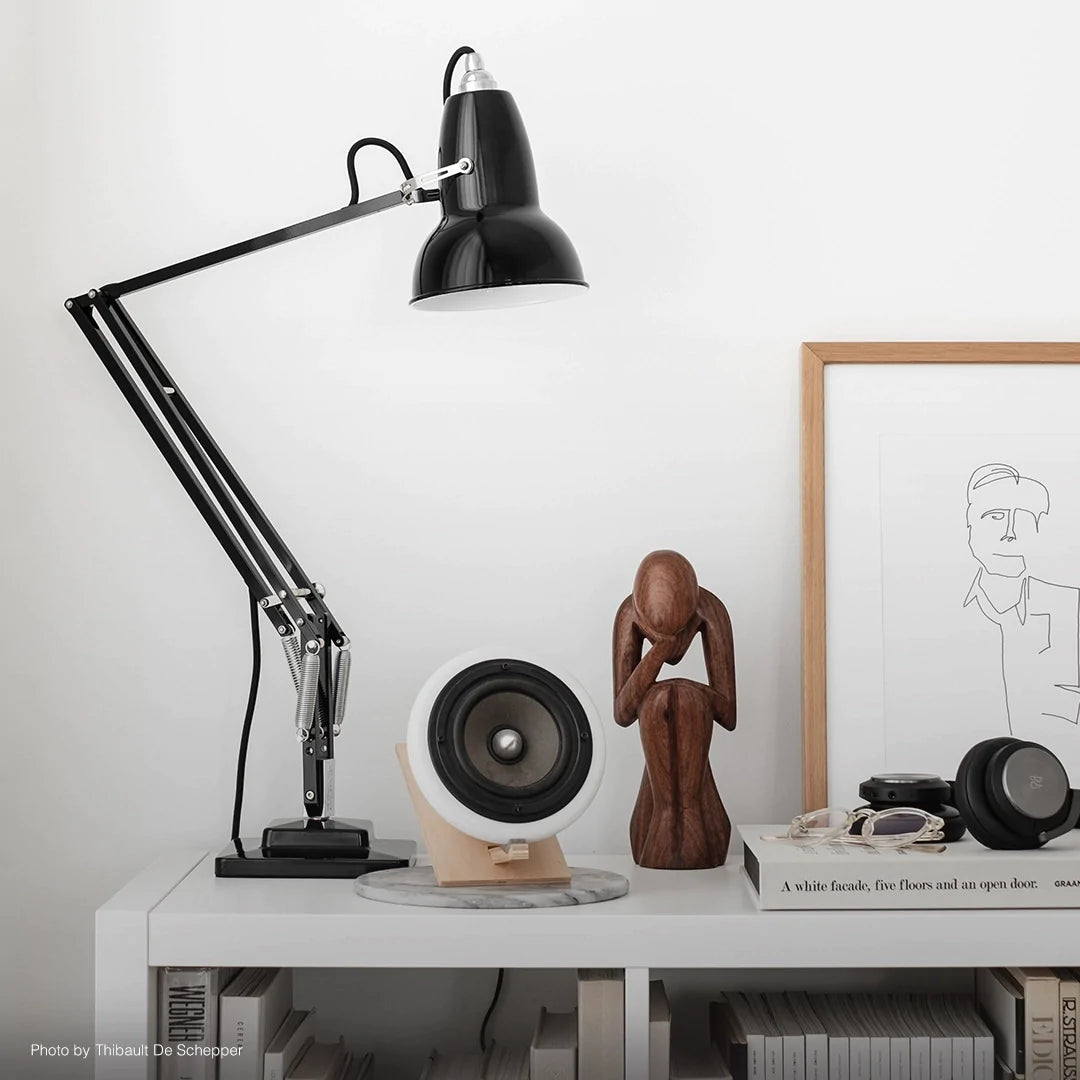 Anglepoise Original 1227 Jet Black Table Lamp