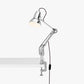 Anglepoise Original Range Dove Painted Silver Clamp