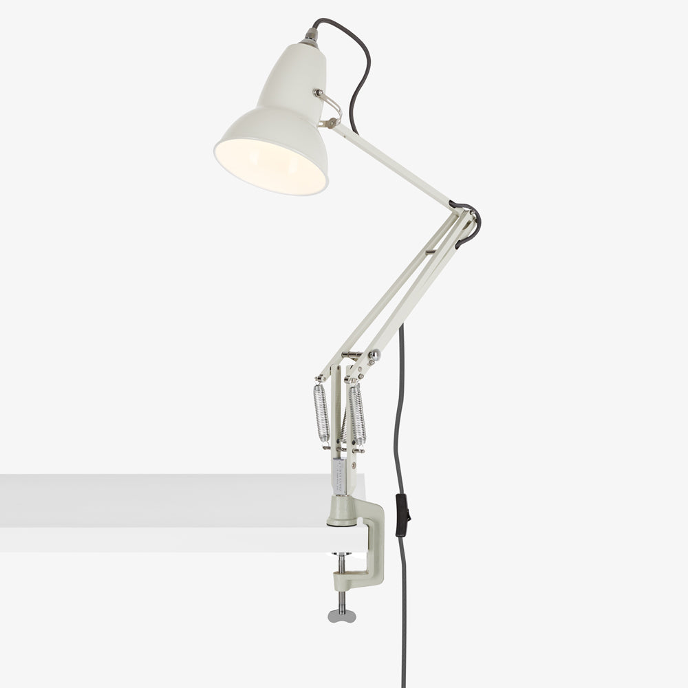 Anglepoise Original Range Linen White Desk Clamp