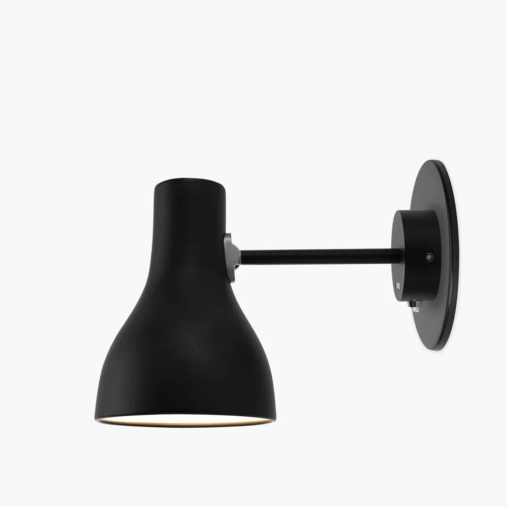 Anglepoise Type 75 Jet Balck Wall Light