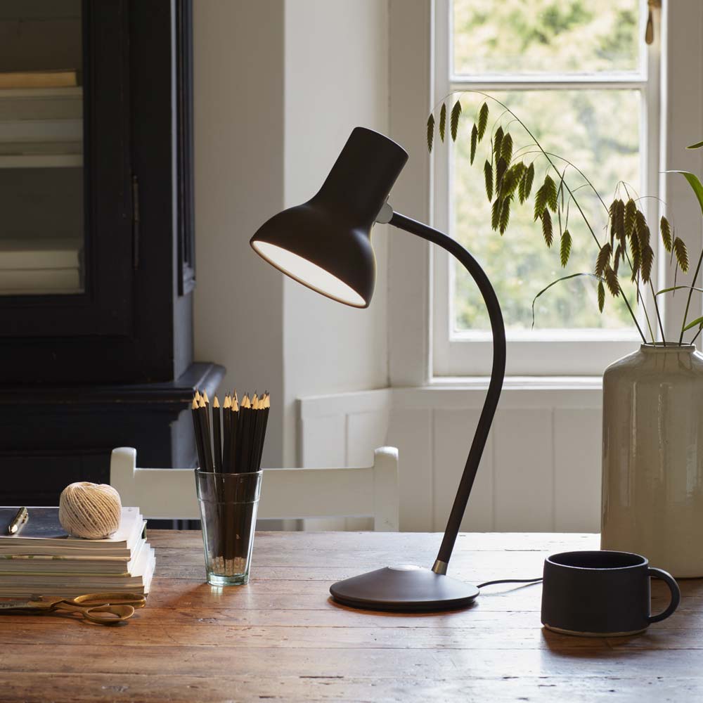 Anglepoise Type 75 Mini Black Umber Table Lamp