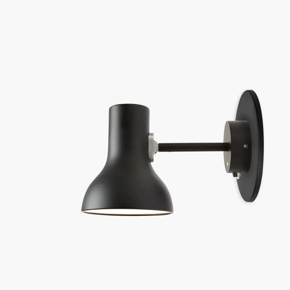 Anglepoise Type 75 Mini Jet Black Wall Light